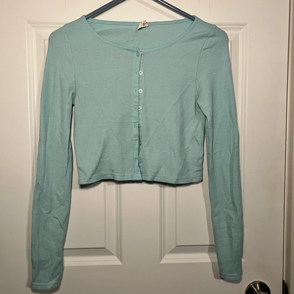 La hearts cardigan